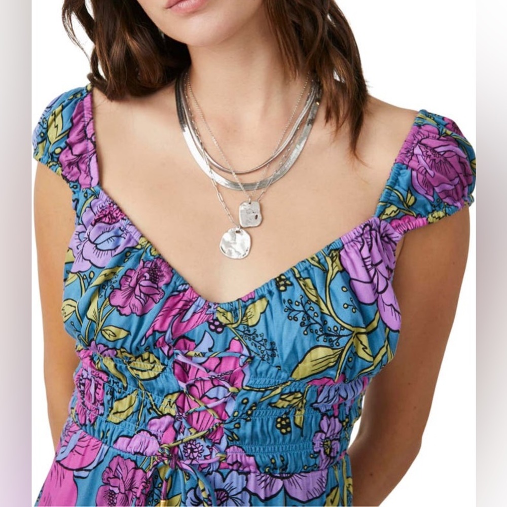 SOLD Free People Women’s Rolling Hills Wide Leg Jumpsuit Size XS - Picture 13 of 13